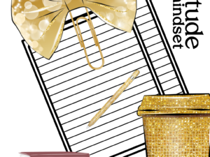 Gratitude Mindset journal/notebook