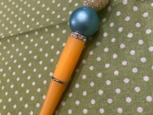 Flower Power Beaded Pen