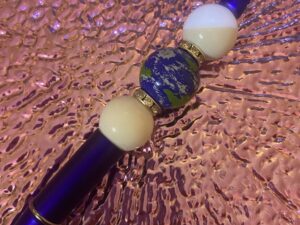 You Mean The World To Me Beaded Pen