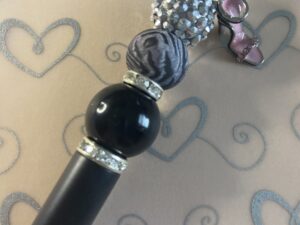 “I Am” Beaded Pen with Charm