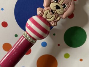 Pink Dog Lovers Puppy Love Pen (pink)