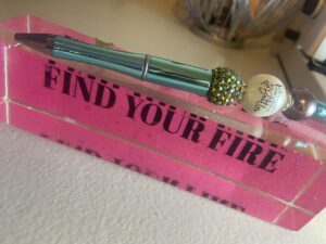 Prayer Warrior Beaded Pen