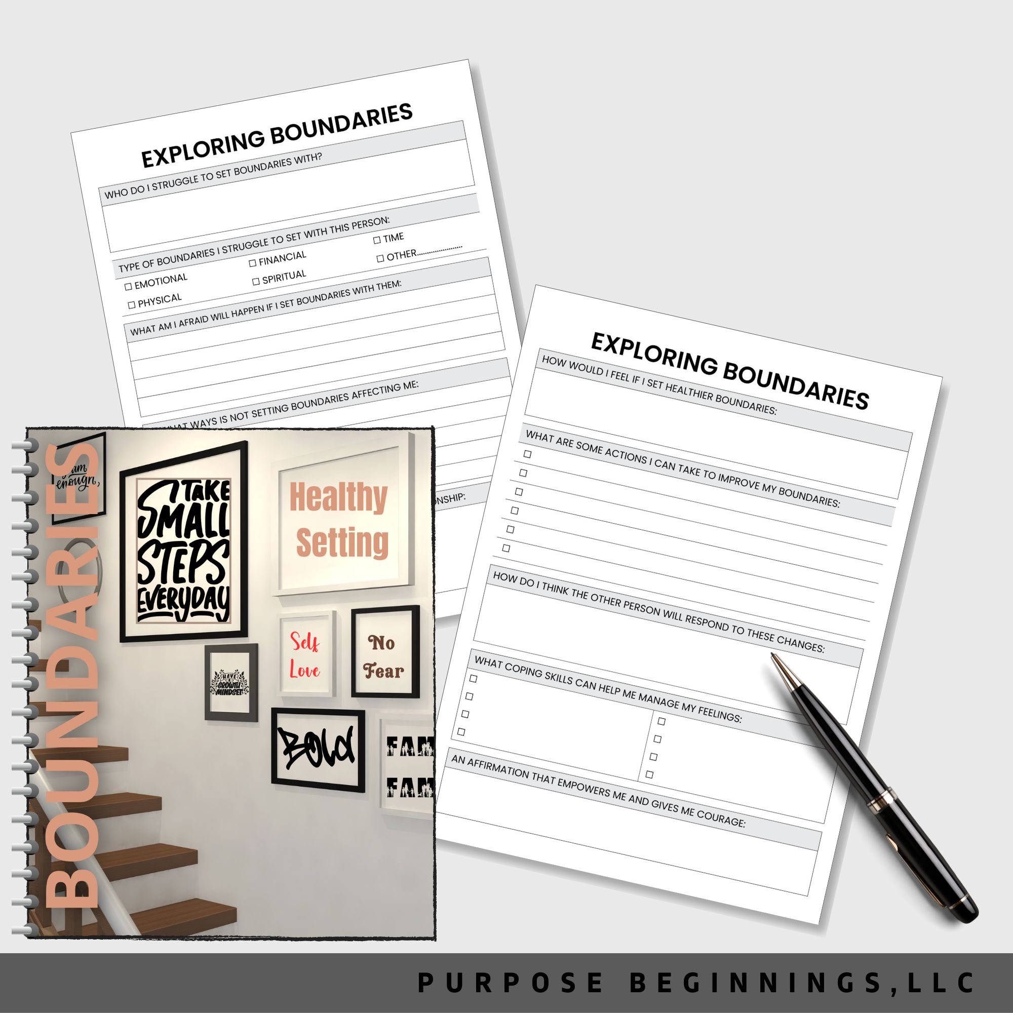 Boundaries Self Help Workbook