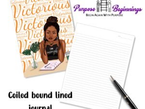 Victorious Women plained lined notebook/journal
