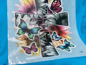 Faith Colorful Flowers with Cross Shirt