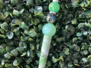 Greenary Beaded pen