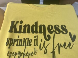 Yellow Kindness is free TShirt