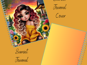 Sunset Journal Cover (Digital Product)
