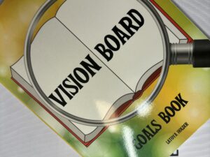 Vision Board Goal Book/Journal